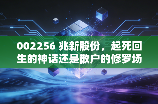 002256 兆新股份，起死回生的神话还是散户的修罗场？深度剖析这只妖股的前世今生