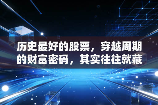历史最好的股票，穿越周期的财富密码，其实往往就藏在你的生活里
