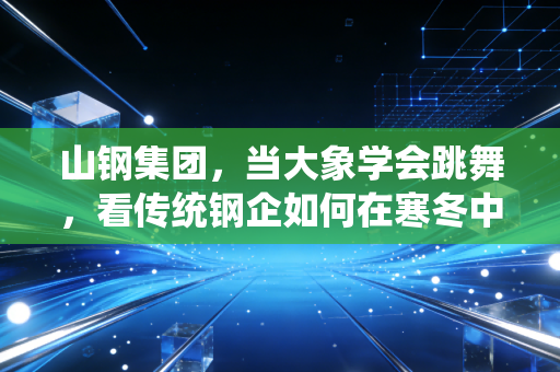 山钢集团，当大象学会跳舞，看传统钢企如何在寒冬中破局重生