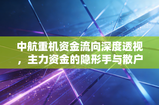 中航重机资金流向深度透视,主力资金的隐形手与散户的博弈