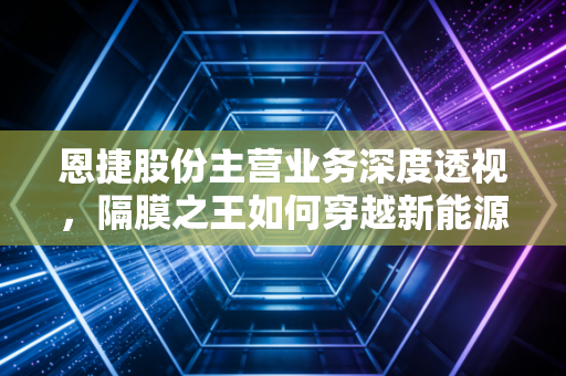 恩捷股份主营业务深度透视，隔膜之王如何穿越新能源的惊涛骇浪？