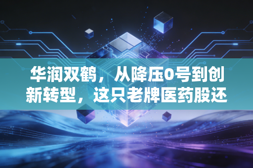 华润双鹤，从降压0号到创新转型，这只老牌医药股还能打吗？