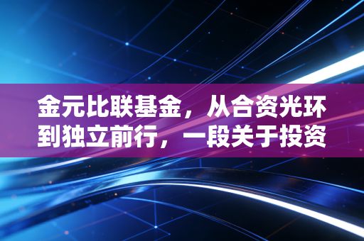 金元比联基金,从合资光环到独立前行,一段关于投资信仰与市场变迁的财经往事