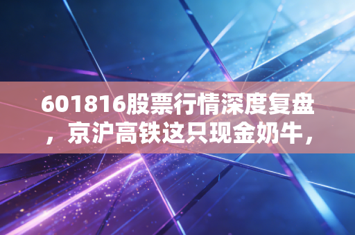 601816股票行情深度复盘,京沪高铁这只现金奶牛,到底值不值得长期持有?