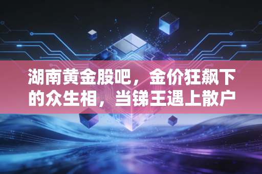 湖南黄金股吧，金价狂飙下的众生相，当锑王遇上散户的贪婪与恐惧