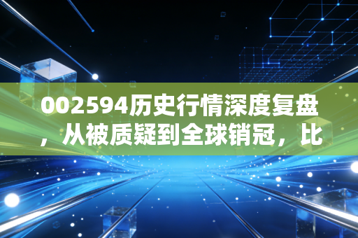 002594历史行情深度复盘,从被质疑到全球销冠,比亚迪这趟车你坐上了吗?