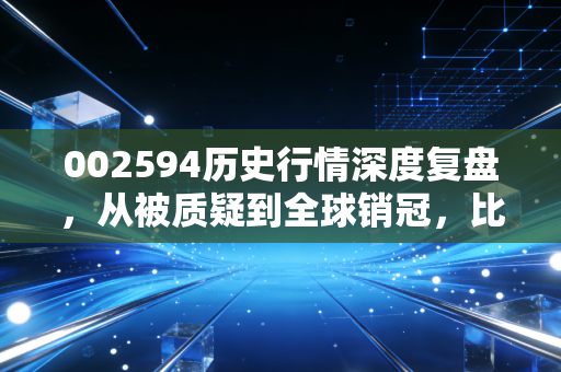 002594历史行情深度复盘,从被质疑到全球销冠,比亚迪这趟车你坐上了吗?