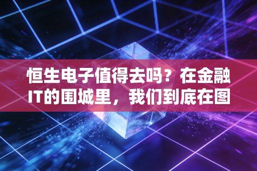 恒生电子值得去吗?在金融IT的围城里,我们到底在图什么?