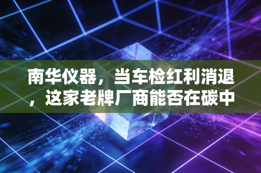 南华仪器,当车检红利消退,这家老牌厂商能否在碳中和的浪潮中找到新航向?