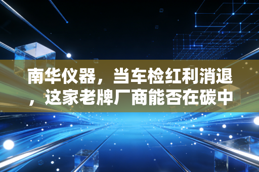 南华仪器，当车检红利消退，这家老牌厂商能否在碳中和的浪潮中找到新航向？