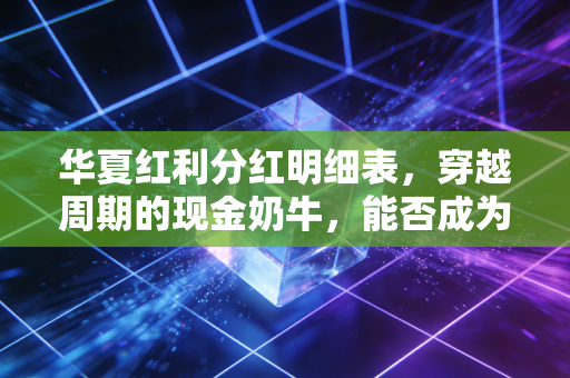 华夏红利分红明细表,穿越周期的现金奶牛,能否成为你资产配置中的压舱石?