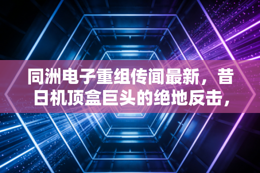 同洲电子重组传闻最新，昔日机顶盒巨头的绝地反击，还是资本市场的最后狂欢？