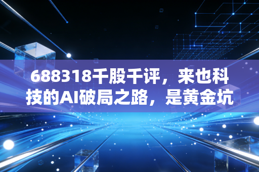 688318千股千评，来也科技的AI破局之路，是黄金坑还是高台跳水？