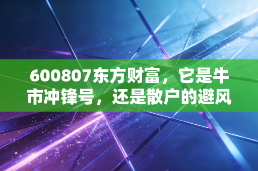 600807东方财富，它是牛市冲锋号，还是散户的避风港？聊聊这只互联网券商背后的爱恨情仇