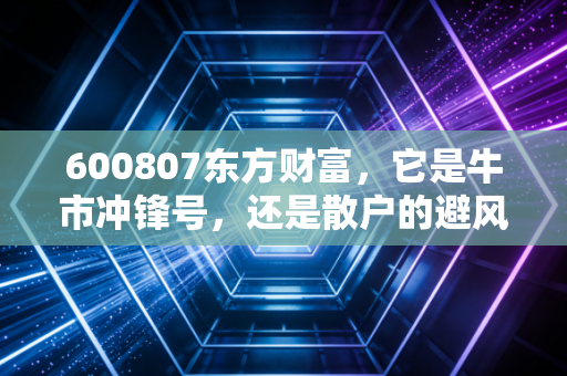 600807东方财富，它是牛市冲锋号，还是散户的避风港？聊聊这只互联网券商背后的爱恨情仇