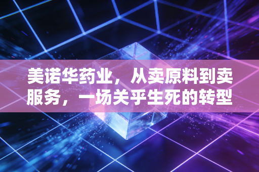 美诺华药业,从卖原料到卖服务,一场关乎生死的转型突围战