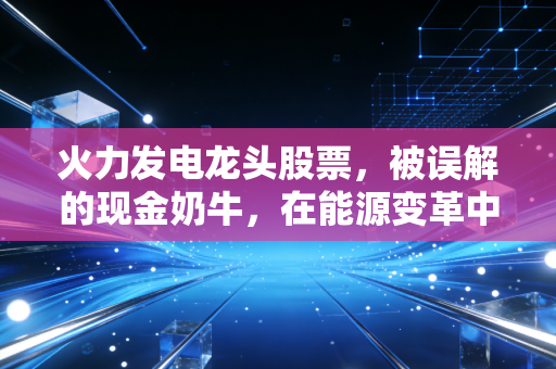 火力发电龙头股票,被误解的现金奶牛,在能源变革中如何逆袭?