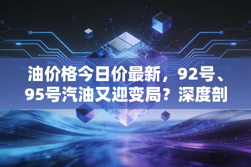 油价格今日价最新，92号、95号汽油又迎变局？深度剖析涨跌背后的民生账与宏观博弈