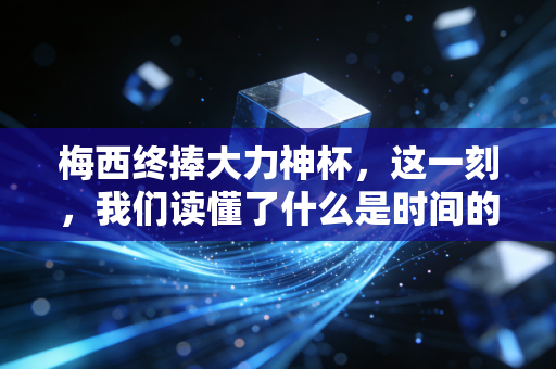 梅西终捧大力神杯，这一刻，我们读懂了什么是时间的复利