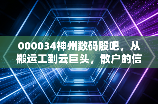000034神州数码股吧，从搬运工到云巨头，散户的信仰与焦虑