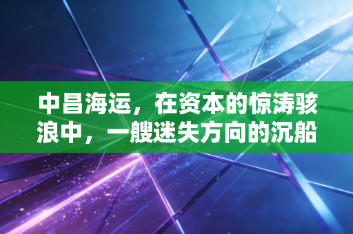 中昌海运，在资本的惊涛骇浪中，一艘迷失方向的沉船启示录