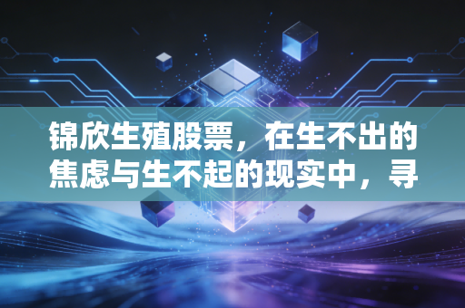 锦欣生殖股票，在生不出的焦虑与生不起的现实中，寻找投资的确定性