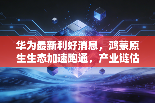 华为最新利好消息,鸿蒙原生生态加速跑通,产业链估值重塑带来的投资机遇