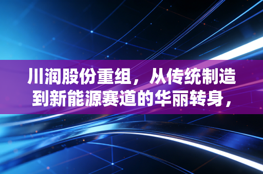 川润股份重组，从传统制造到新能源赛道的华丽转身，这场换血能否撑起百亿估值？