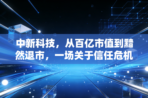 中新科技,从百亿市值到黯然退市,一场关于信任危机的财经警示录