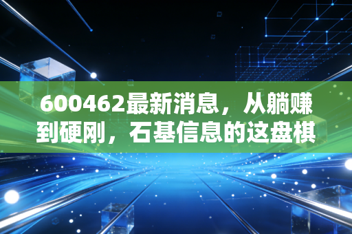 600462最新消息,从躺赚到硬刚,石基信息的这盘棋到底怎么下?
