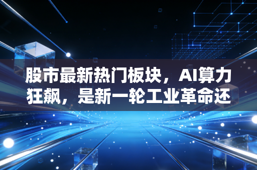 股市最新热门板块,AI算力狂飙,是新一轮工业革命还是资本的狂欢?
