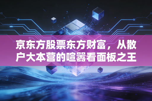 京东方股票东方财富，从散户大本营的喧嚣看面板之王的周期宿命与未来突围