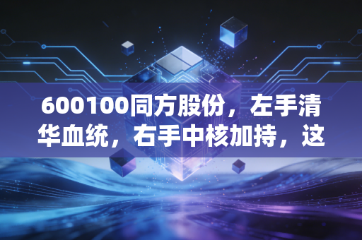 600100同方股份，左手清华血统，右手中核加持，这只老牌科技还能打吗？
