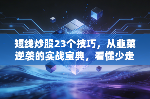 短线炒股23个技巧，从韭菜逆袭的实战宝典，看懂少走五年弯路
