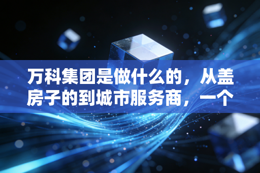 万科集团是做什么的，从盖房子的到城市服务商，一个巨头的转型与挣扎