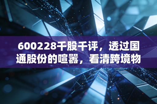 600228千股千评,透过国通股份的喧嚣,看清跨境物流的危与机