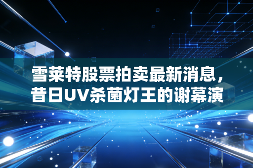 雪莱特股票拍卖最新消息，昔日UV杀菌灯王的谢幕演出，法拍席上的资本博弈与散户悲歌