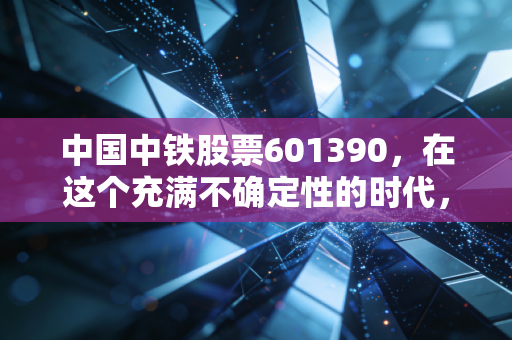 中国中铁股票601390，在这个充满不确定性的时代，我们该如何看待这只基建巨无霸？