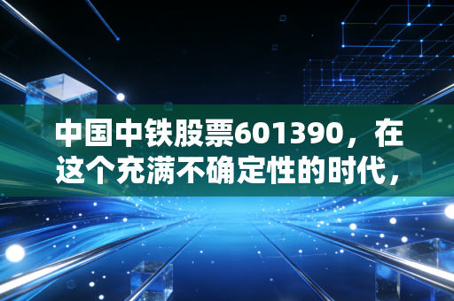 中国中铁股票601390，在这个充满不确定性的时代，我们该如何看待这只基建巨无霸？