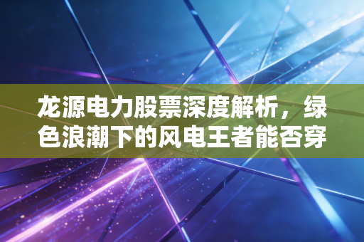 龙源电力股票深度解析，绿色浪潮下的风电王者能否穿越周期？
