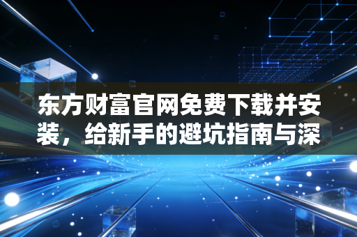 东方财富官网免费下载并安装，给新手的避坑指南与深度评测