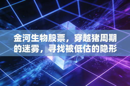 金河生物股票，穿越猪周期的迷雾，寻找被低估的隐形冠军