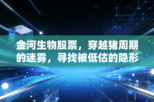 金河生物股票，穿越猪周期的迷雾，寻找被低估的隐形冠军