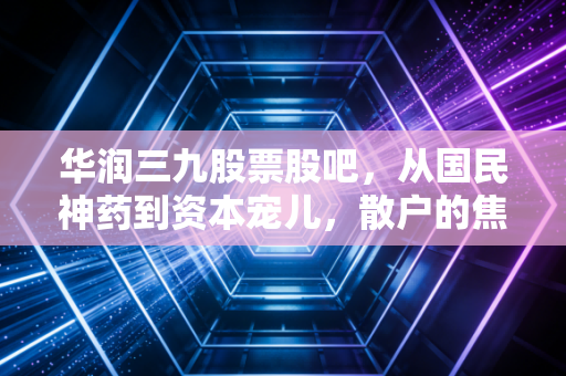 华润三九股票股吧，从国民神药到资本宠儿，散户的焦虑与坚守