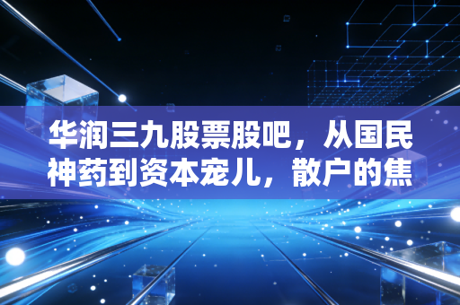 华润三九股票股吧，从国民神药到资本宠儿，散户的焦虑与坚守