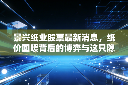 景兴纸业股票最新消息,纸价回暖背后的博弈与这只隐形冠军的真实价值