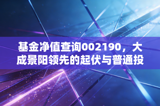 基金净值查询002190，大成景阳领先的起伏与普通投资者的持有之道