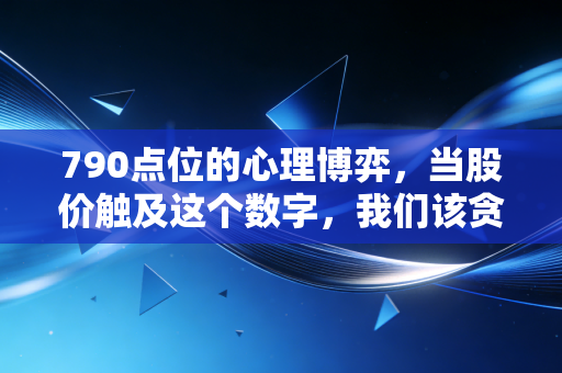 790点位的心理博弈,当股价触及这个数字,我们该贪婪还是恐惧?