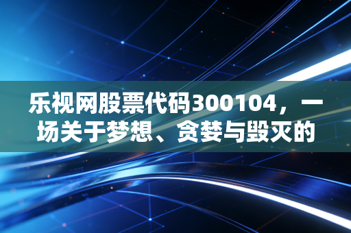 乐视网股票代码300104，一场关于梦想、贪婪与毁灭的资本启示录