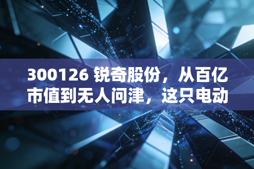300126 锐奇股份，从百亿市值到无人问津，这只电动工具老炮儿还能翻身吗？